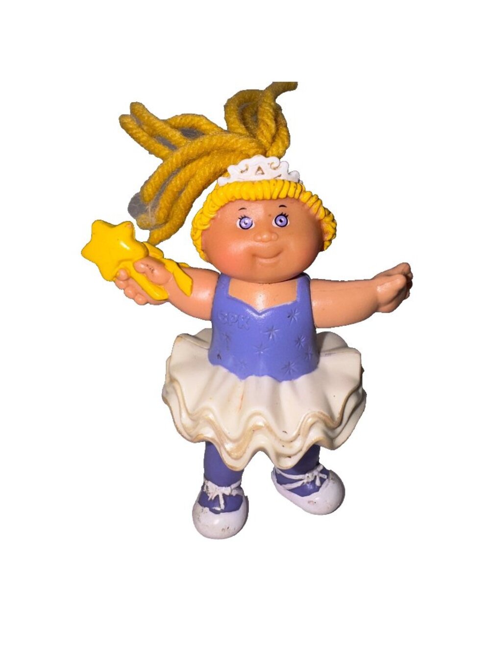 Vtg 1992 McDonalds PVC Cabbage Patch Ballerina Princess Happy Meal Toy